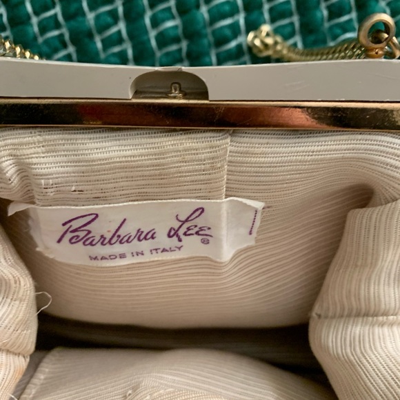 Vintage Barbara Lee beaded straw bag - Picture 4 of 7